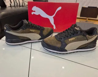 Zapatillas Puma Talla 42 Verde/Negro