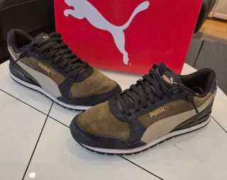 Zapatillas Puma Talla 42 Verde/Negro