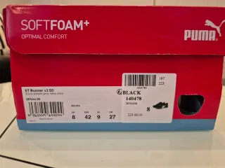 Zapatillas Puma Talla 42 Verde/Negro