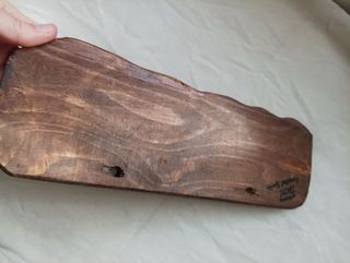 Cartel de madera rústico