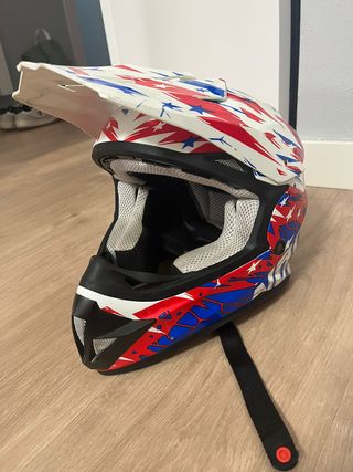 Casco Motocross Infantil Nuend Estrellas