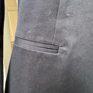 Americana Zara Basic Mujer Talla S Azul