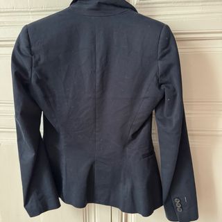 Americana Zara Basic Mujer Talla S Azul