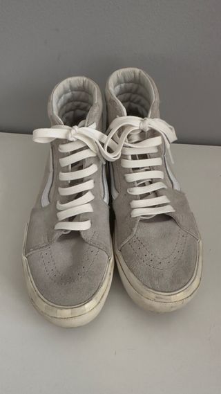 Zapatillas Vans Mujer Grises