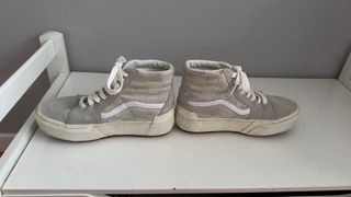 Zapatillas Vans Mujer Grises