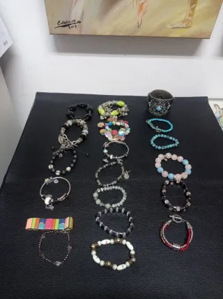 Lote 100 Piezas Bisutería Variada