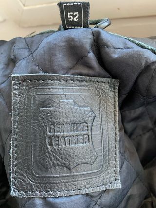 Chaqueta de cuero para moto