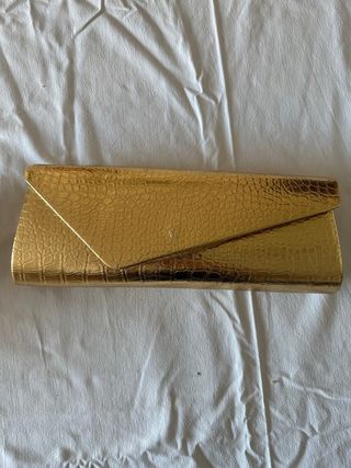 Bolsos de mano fiesta dorados y plateados