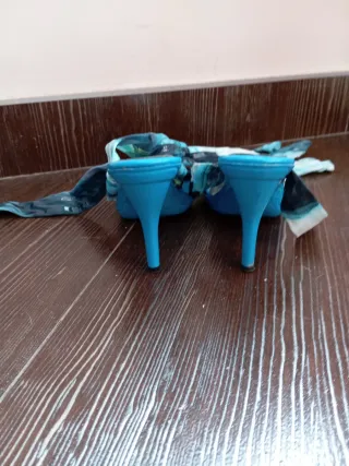 Sandalias romanas tacón talla 38