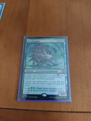 Carta Magic  Wistfulness:  Pesadumbre FOIL