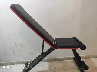 Banco de pesas ajustable