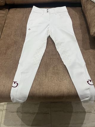 Breeches de equitación cavaleria Toscana blancos