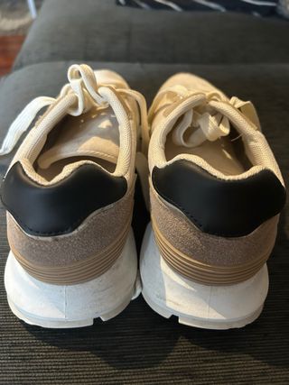 ZAPATILLAS CREMA/BEIGE Talla 38