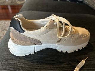 ZAPATILLAS CREMA/BEIGE Talla 38