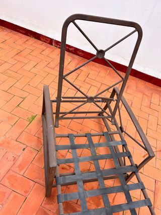 2 Tumbonas de aluminio 205x70