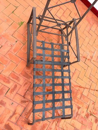 2 Tumbonas de aluminio 205x70