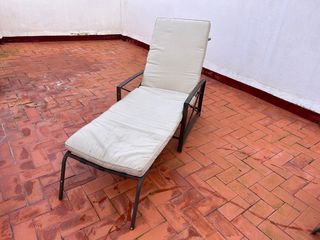 2 Tumbonas de aluminio 205x70