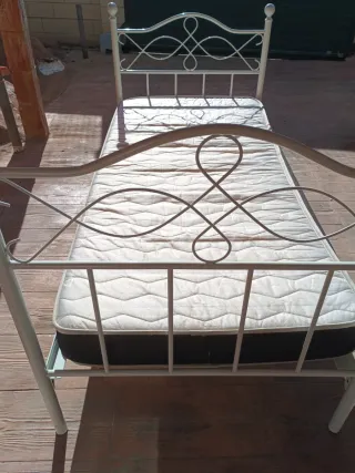 Cama completa somier y colchón