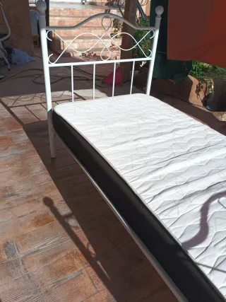 Cama completa somier y colchón