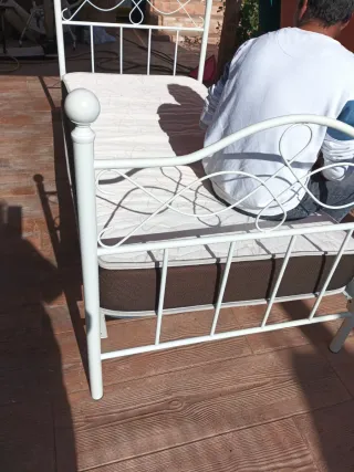Cama completa somier y colchón