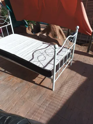 Cama completa somier y colchón