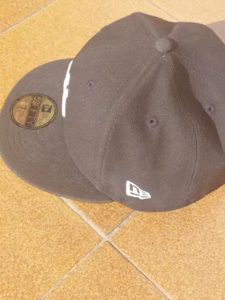 Gorra New Era NY Negra Talla 7,5