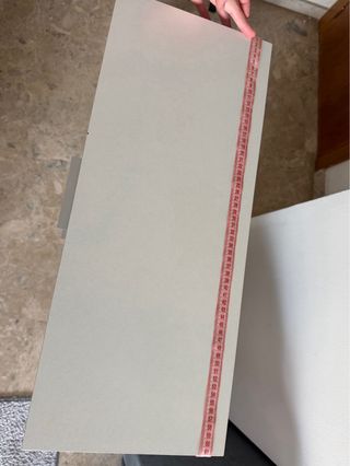 Zapatero blanco con cajón