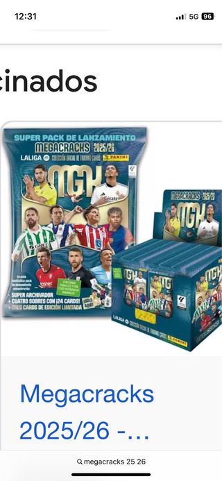 Megacracks 2025/26 - Cromos La Liga