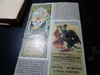 Lote 3 Libri Antichi sulla Tauromachia