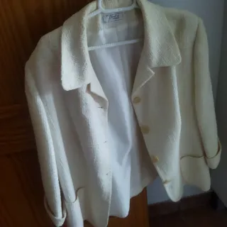 Chaqueta de invierno beige mujer