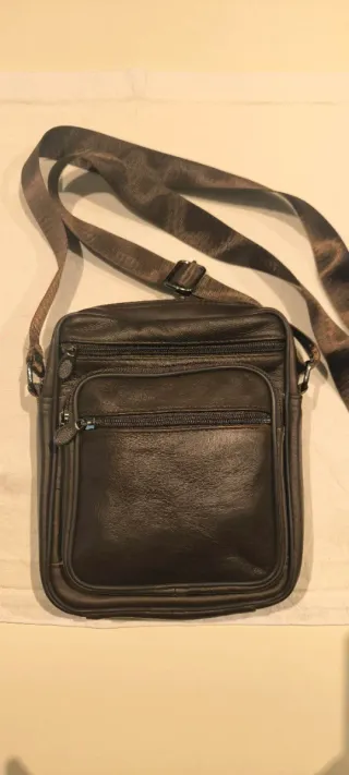 Bolso bandolera piel hombre nuevo