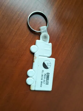 Porta-chaves Galp Branco