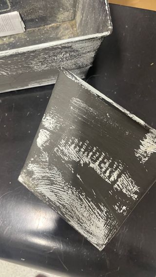 Jardineras metálicas pequeñas