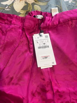 Blazer y pantalón Zara Estampado Animal Rosa Mujer