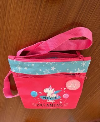 Riñonera y bandolera infantil unicornio