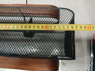 Juego de lámpara y dos faroles