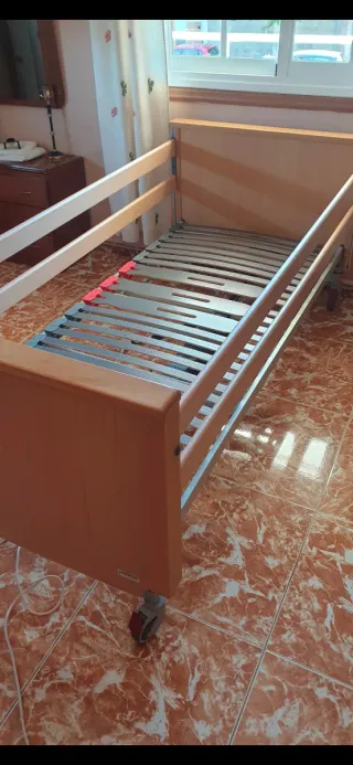 Cama articulada hospitalaria