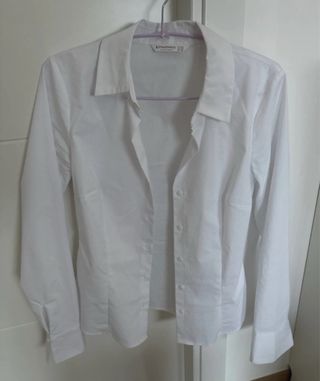 Camisa blanca Stradivarius