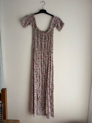 Vestido largo floral verano