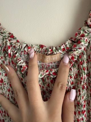 Vestido largo floral verano