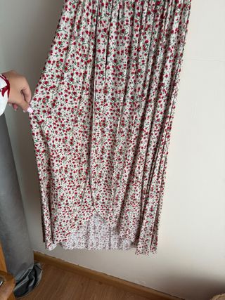 Vestido largo floral verano