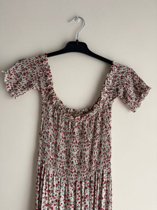 Vestido largo floral verano