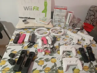Consola Nintendo Wii + Accesorios+juegos
