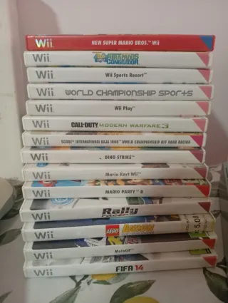 Consola Nintendo Wii + Accesorios+juegos