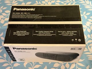 Radio CD Panasonic RX-D500 Negra
