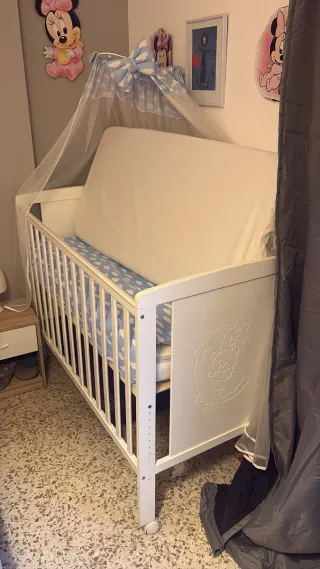 Cuna de bebé completa