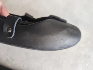 Albarcas Goma Niña Negras