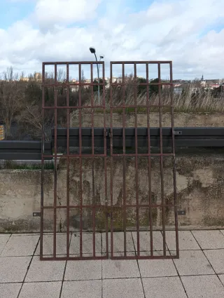 Cancelas de hierro rústicas solo asta mañana