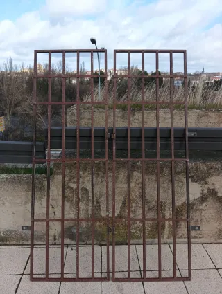 Cancelas de hierro rústicas solo asta mañana