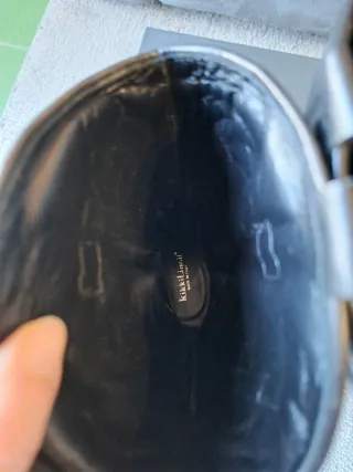 Stivali texani tutti in pelle vitello neri